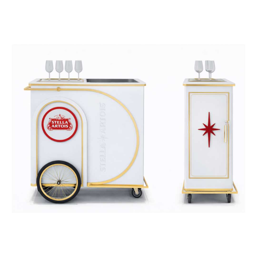 Carrito de Degustación Premium para Eventos