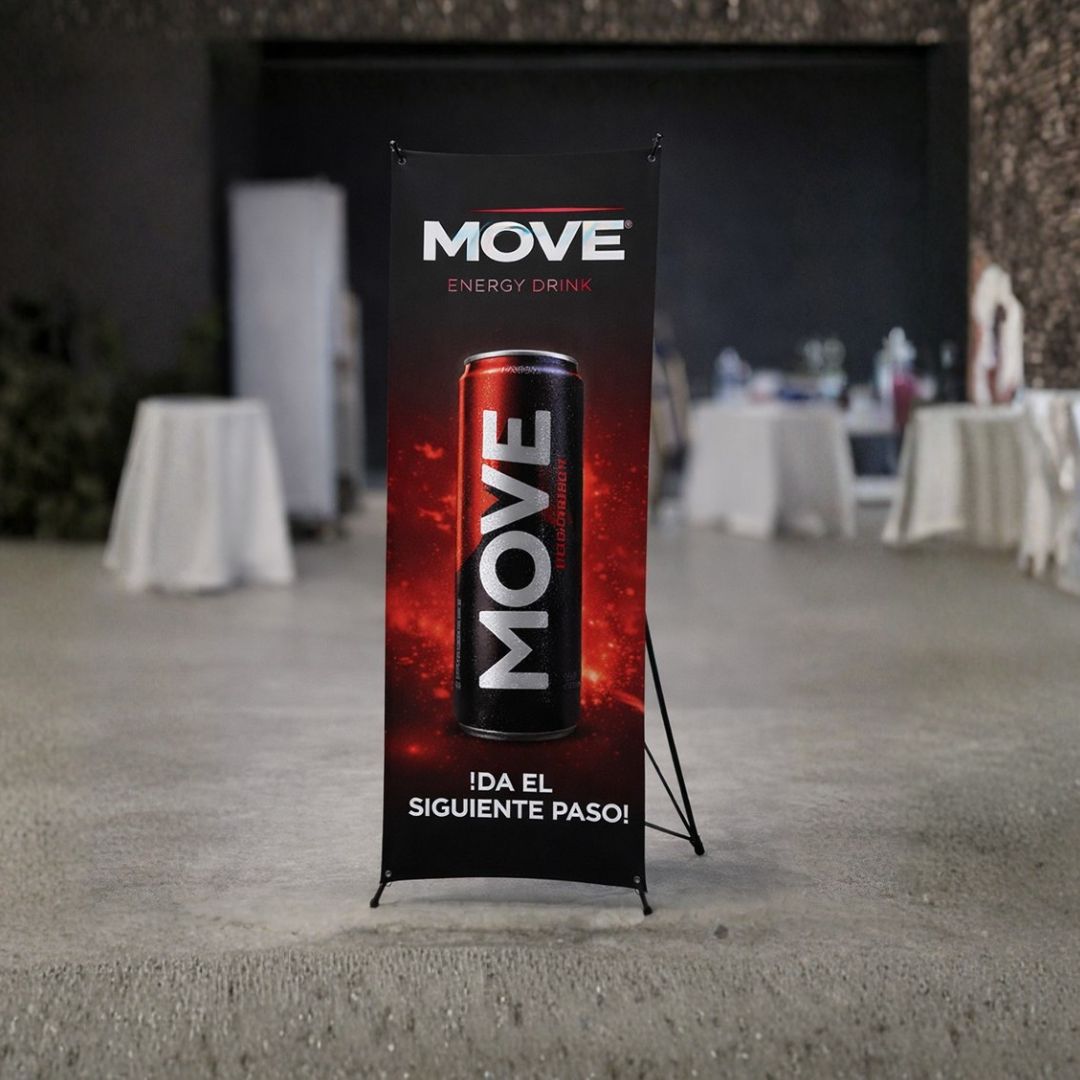 Araña publicitaria 160×60 cm profesional para eventos - Image 4