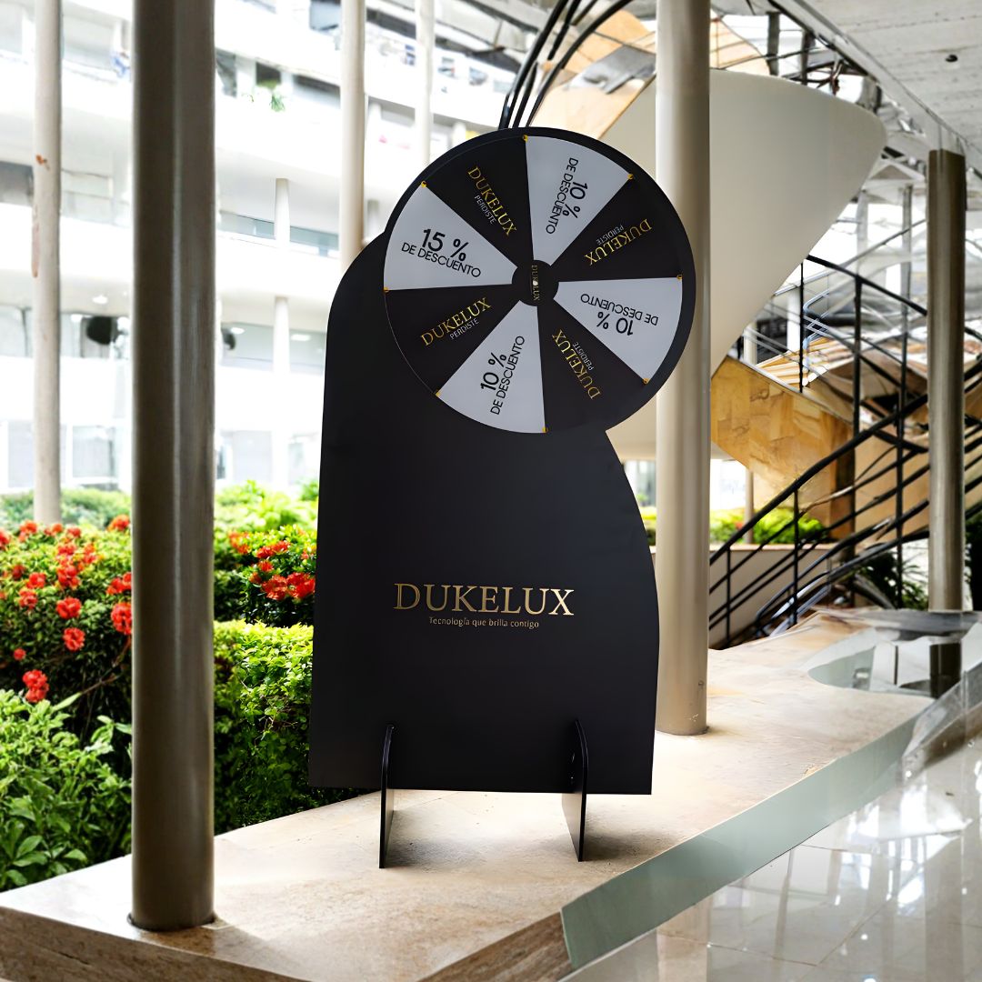 Ruleta de juegos personalizada