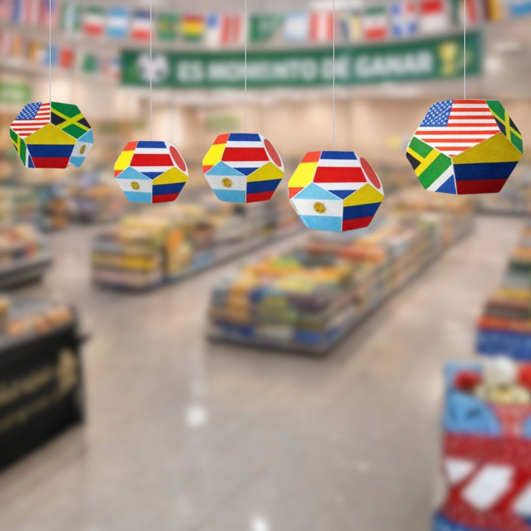 BALÓN COLGANTE MUNDIALISTA